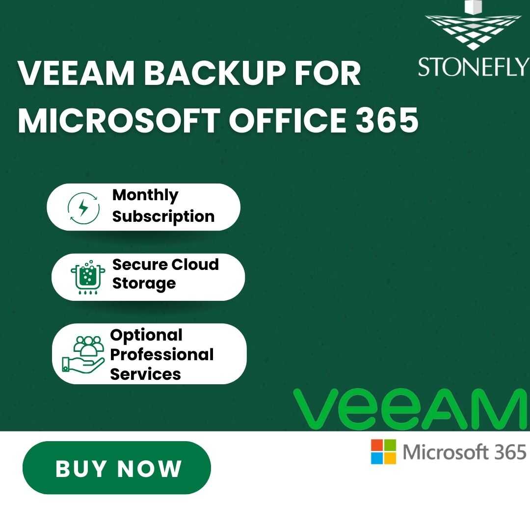Veeam Backup for Microsoft 365, 1-Month Cloud Rental, Per User